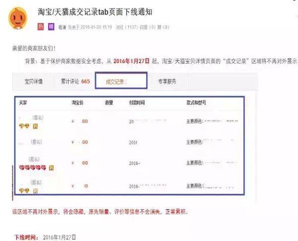 淘宝成交记录下线后有哪些变化