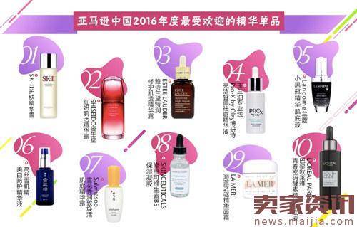 亚马逊中国2016年度美妆护肤品报告