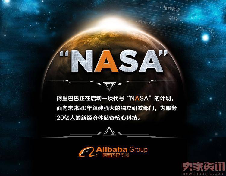 向技术的长征:解读阿里"NASA"计划