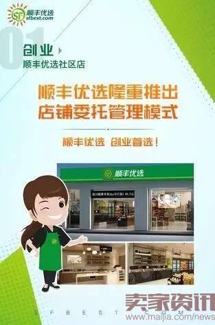 顺丰所有线下店将改成“顺丰优选”