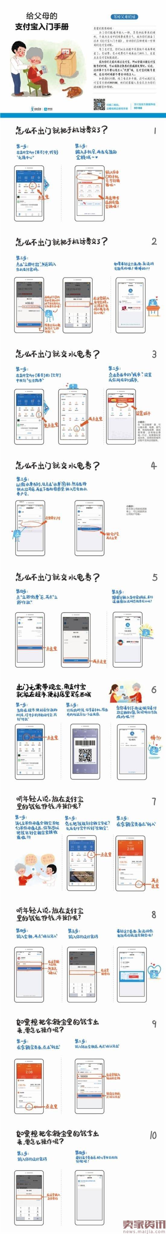 支付宝入门手册父母版出炉