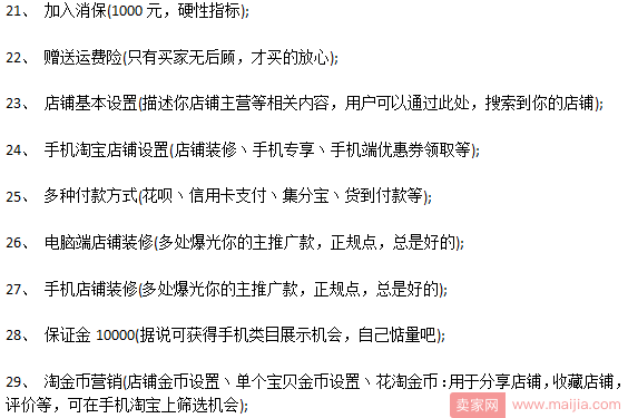 这36个设置，淘宝店铺必须要有！