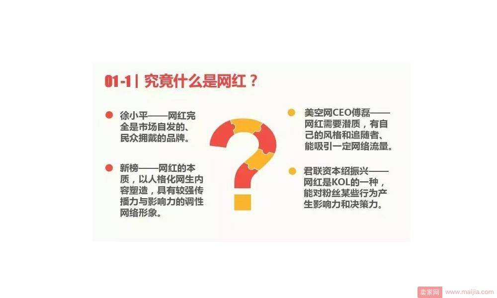 01-1究竟什么是网红？