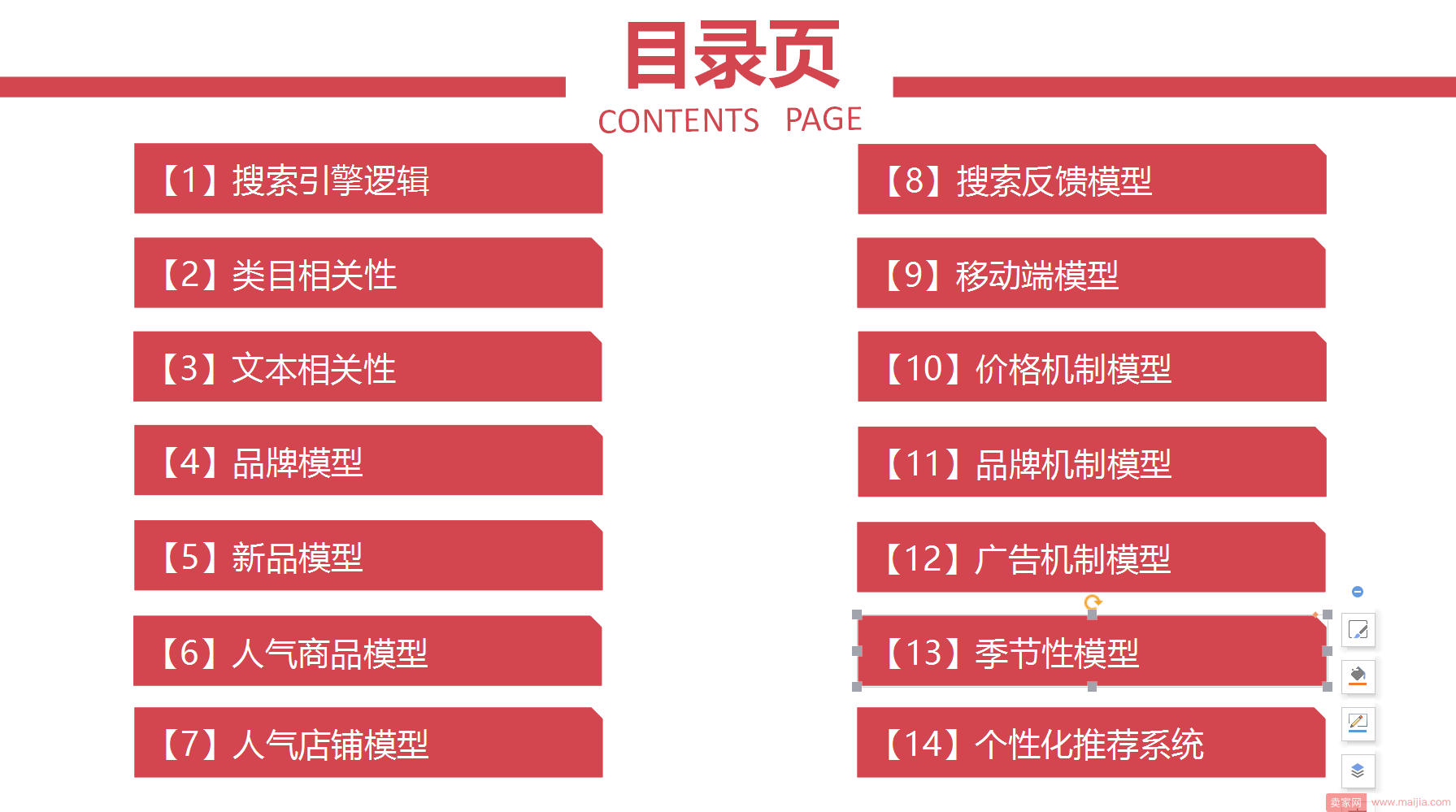 2017年京东搜索权重金字塔原理