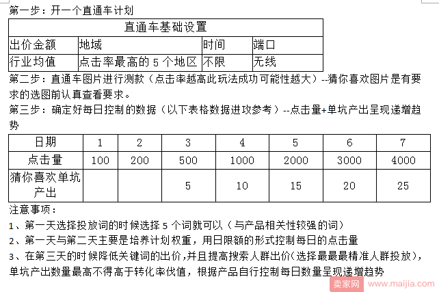 2017实操玩法与直通车干货集结