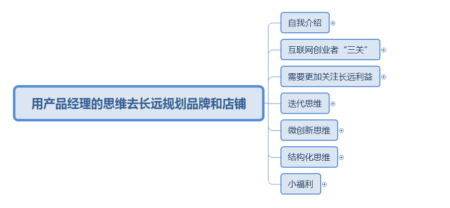 用产品经理的思维去长远规划品牌和店铺