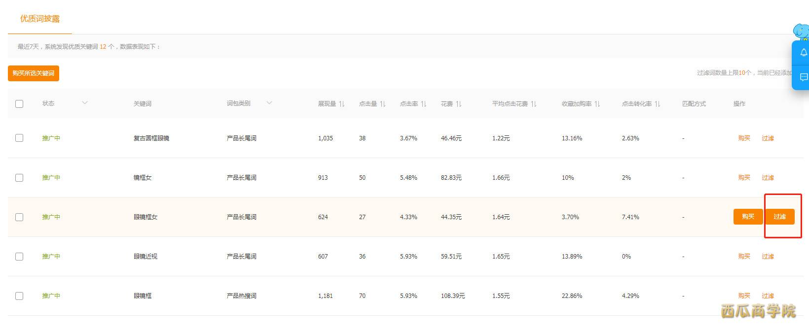 【西瓜商学院】高投产半智能无词直通车，流量智选计划搭建