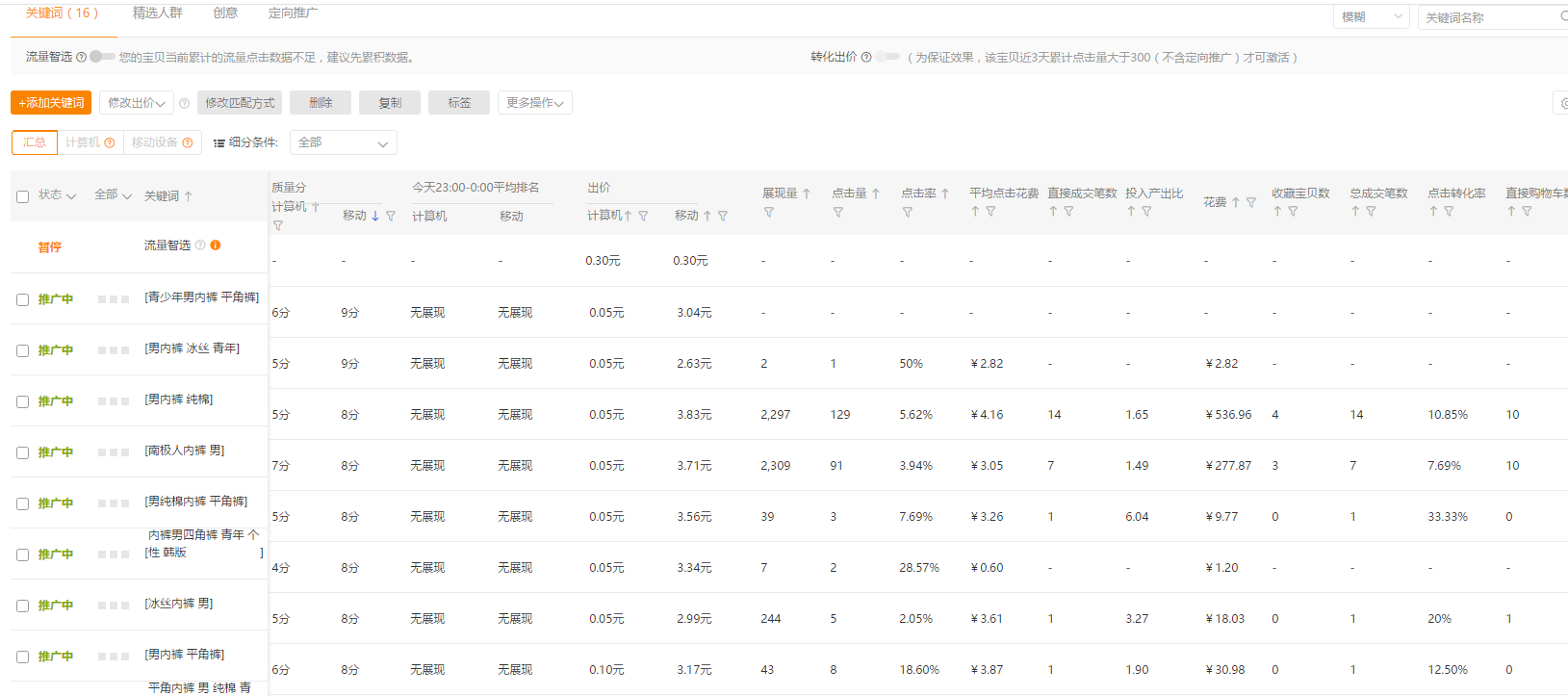 【老司机】实操助你非标品直通车起飞一臂之力