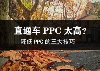 直通车PPC太高？降低PPC的三大技巧